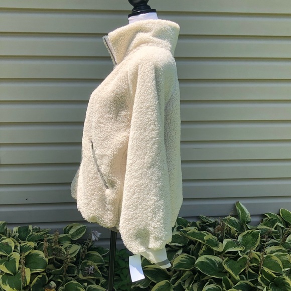 NWT JoyLab Sherpa Full Zip Jacket Coat - Picture 4 of 6